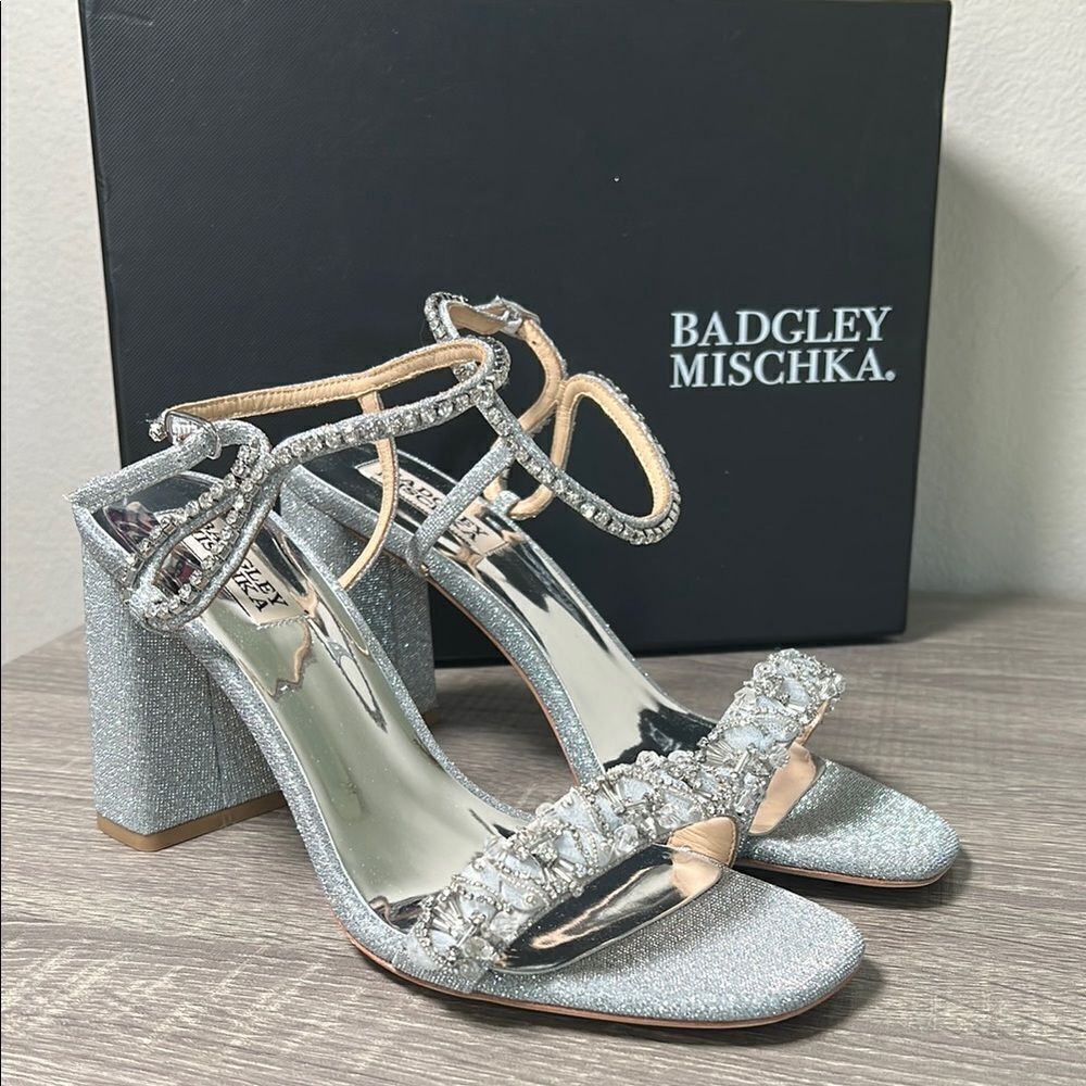 Badgley Mischka Tanisha Block Heel Sandal heels shoes